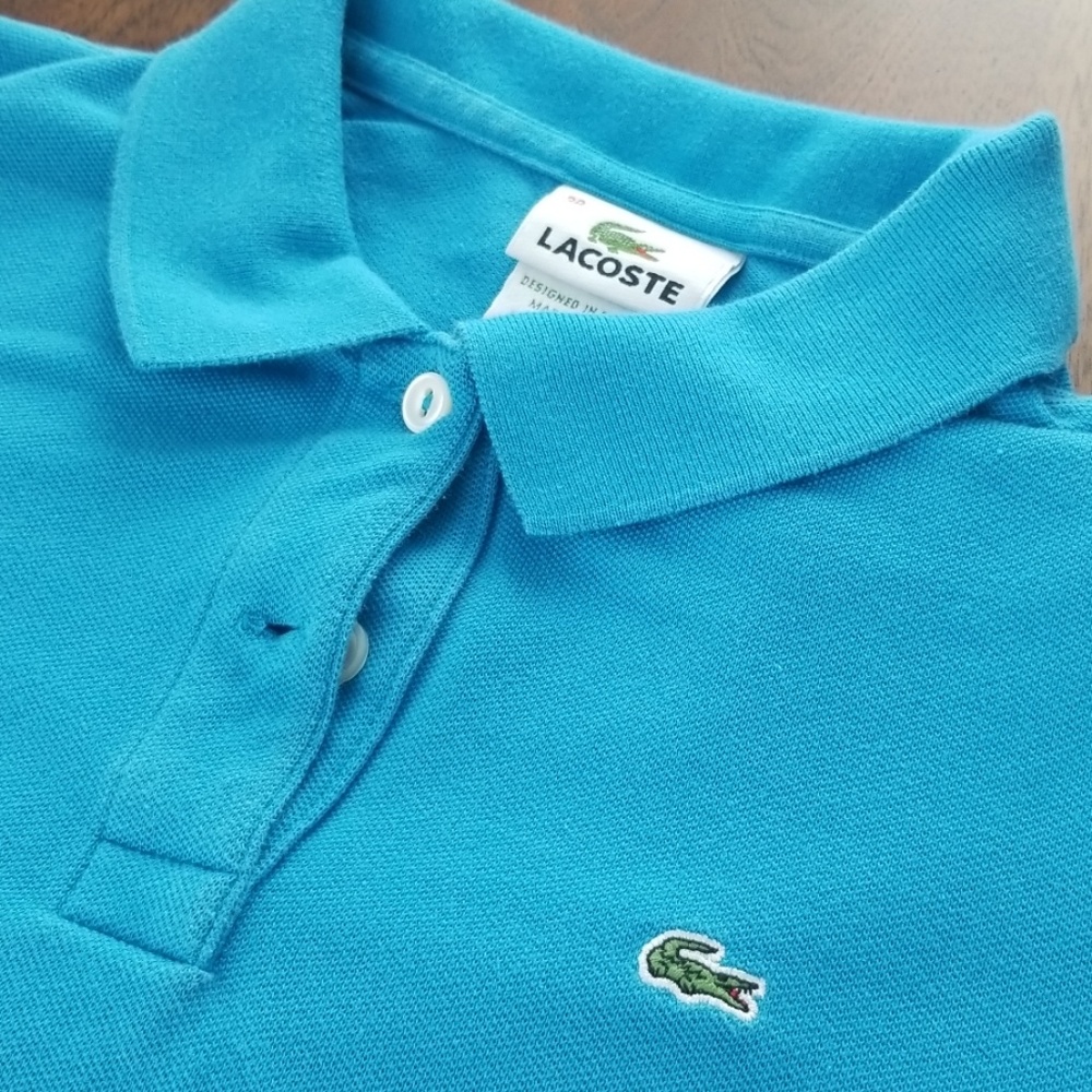 Blue Lacoste Polo